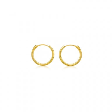 Creole hoops 9ct gold