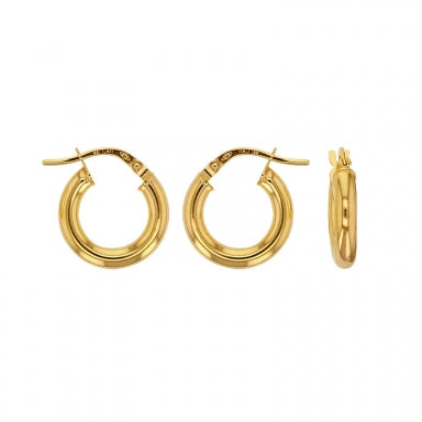 Creole hoops 9ct gold