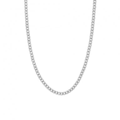 Curb chain steel necklace 500mm