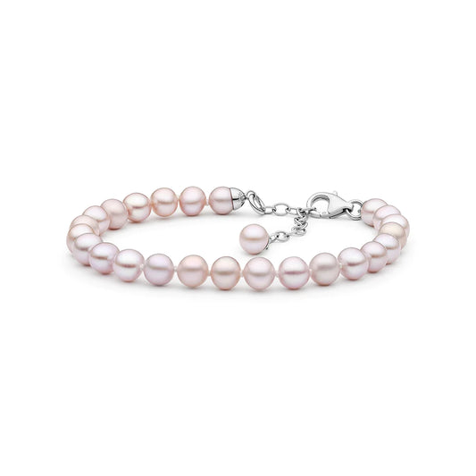 Lavender Pearl Bracelet