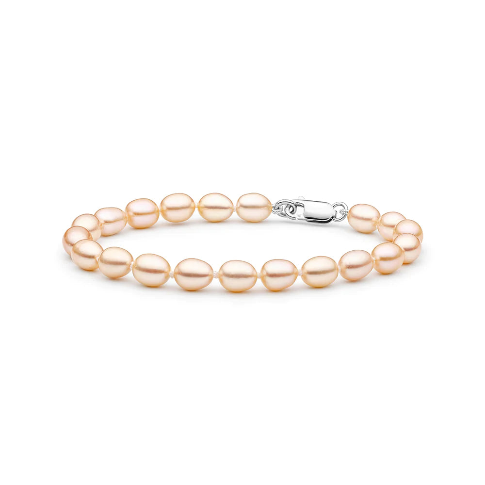 Pink Pearl Bracelet