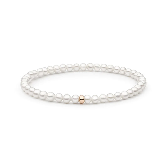 White Pearl Bracelet