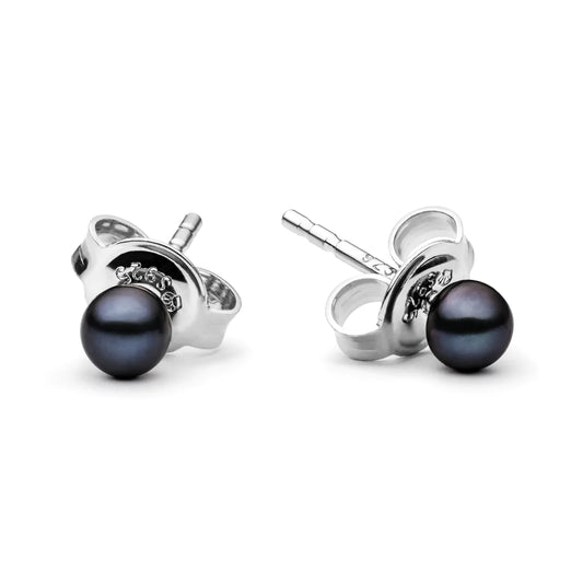 Black Pearl Stud Earring