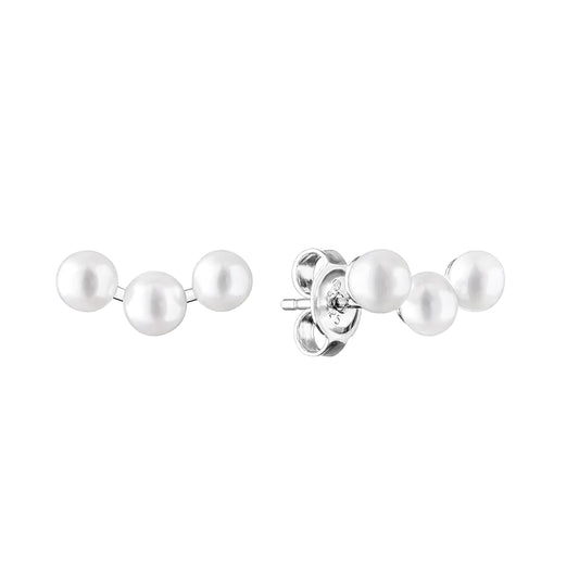 White Pearl Stud Earring