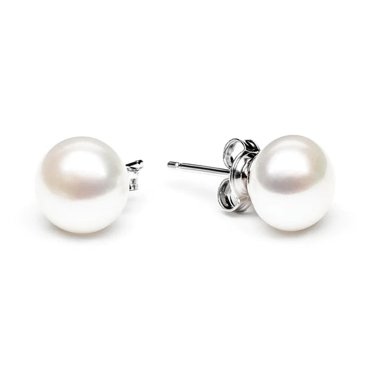 White Pearl Stud Earring