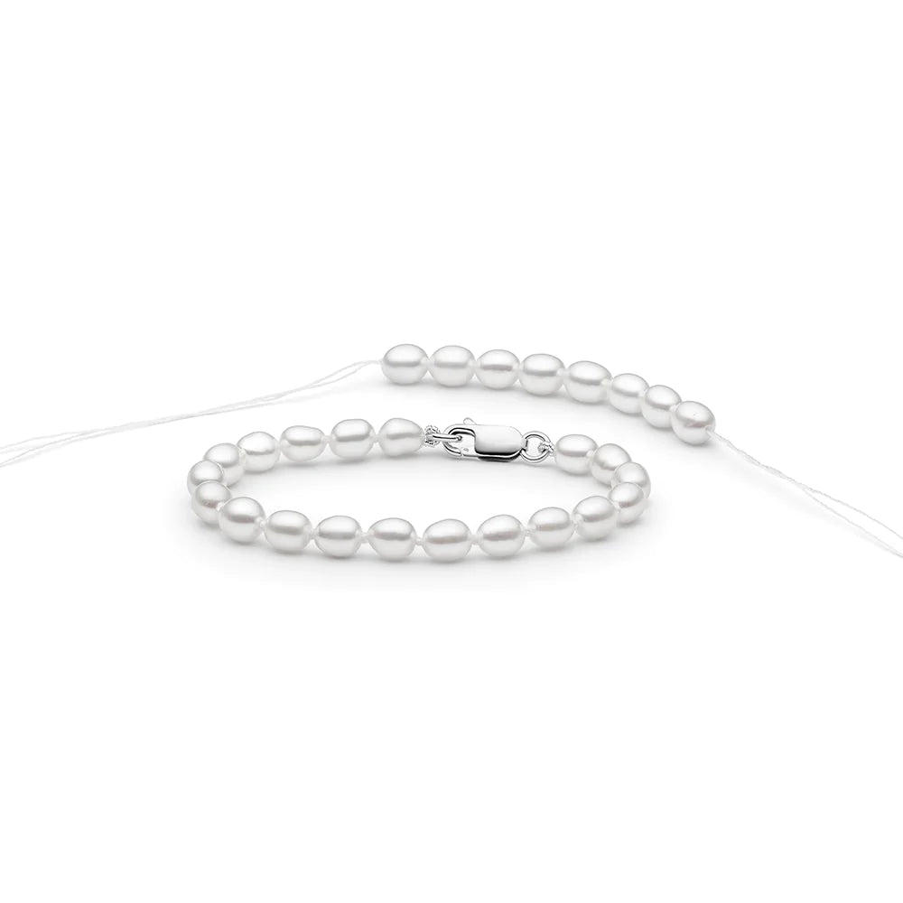 White Pearl Bracelet