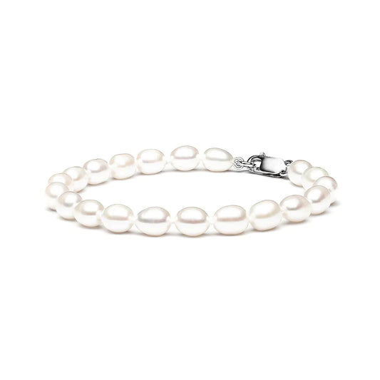 White Pearl Bracelet