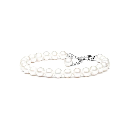 White Pearl Bracelet