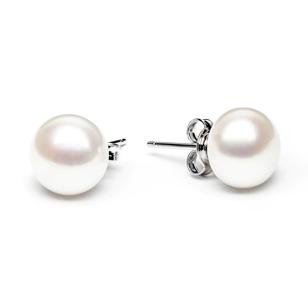 White Pearl Stud Earring