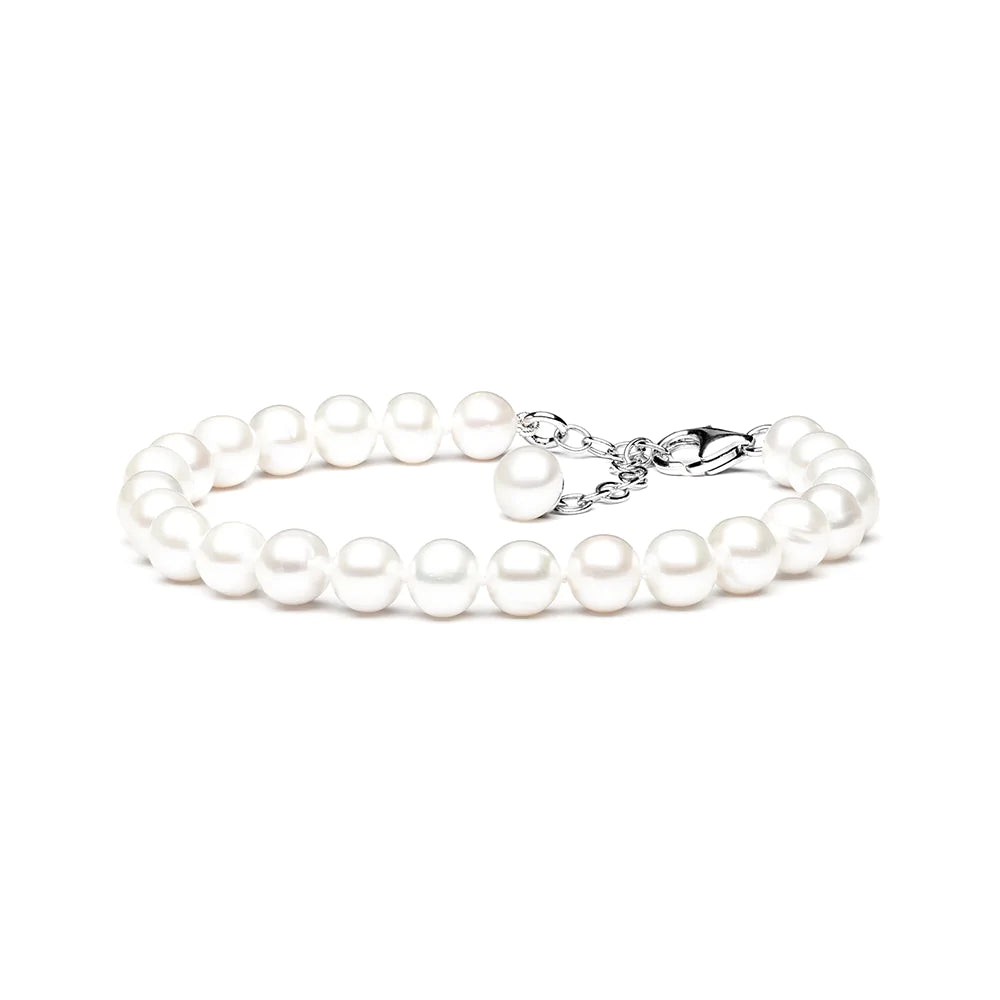 White Pearl Bracelet