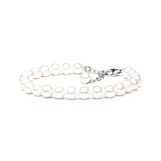 White Pearl Bracelet