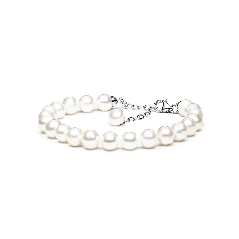 White Pearl Bracelet