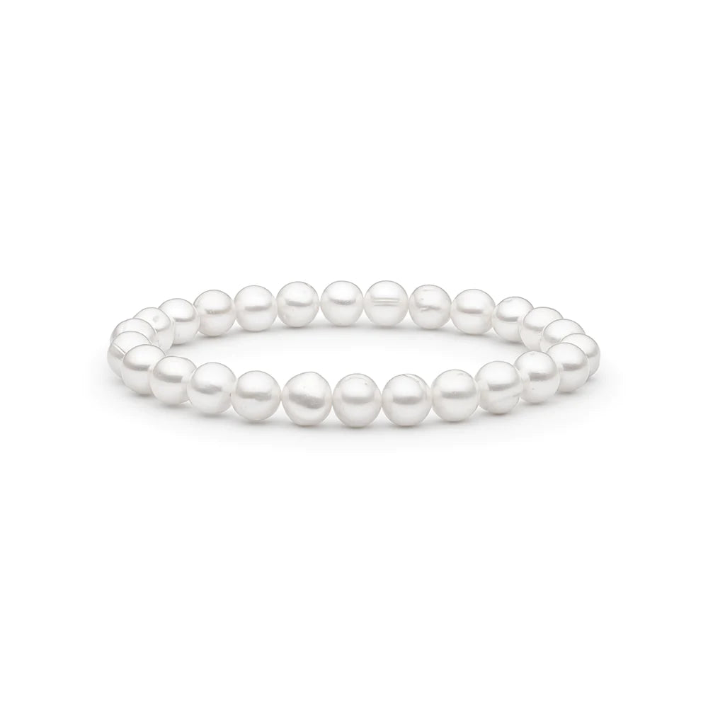 White Pearl Bracelet