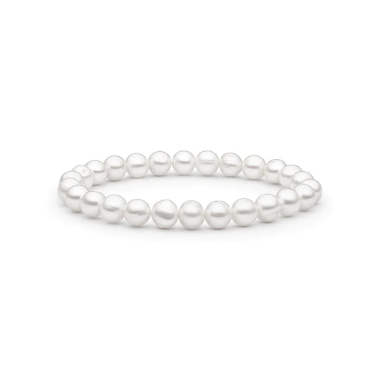 White Pearl Bracelet