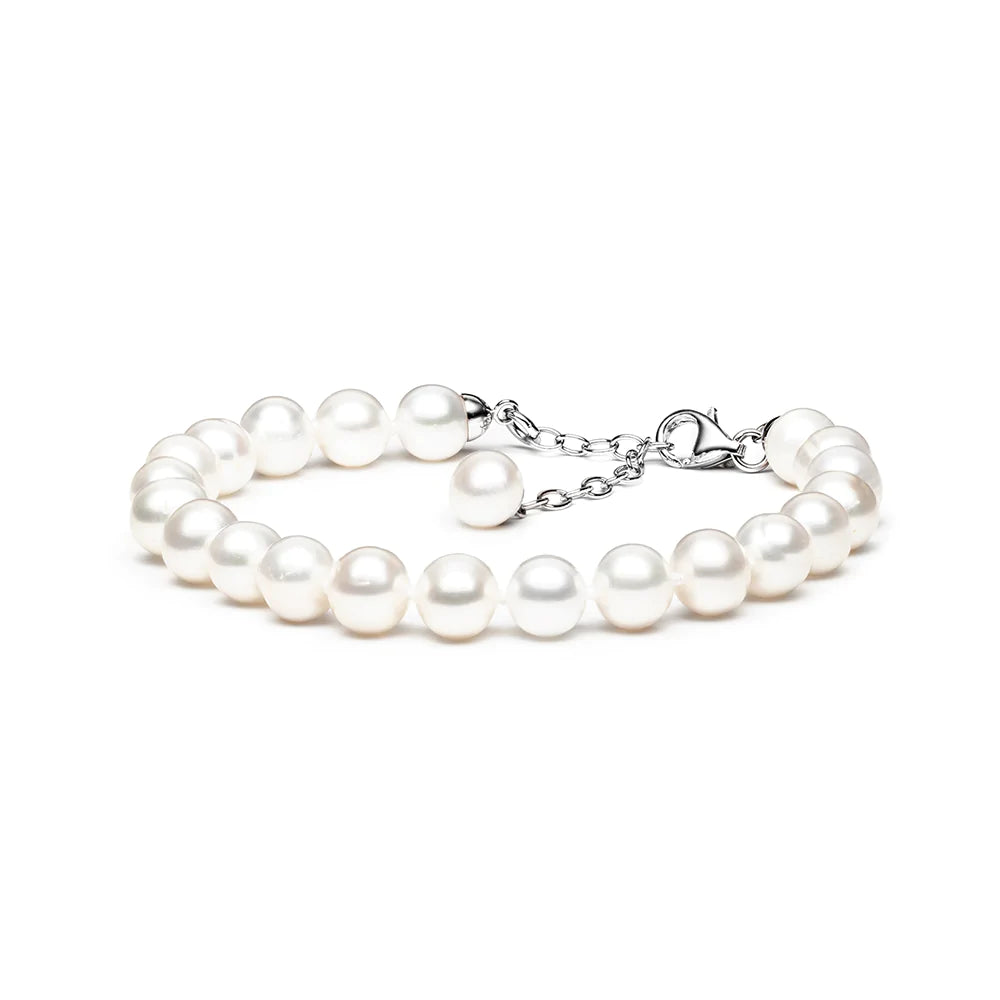 White Pearl Bracelet