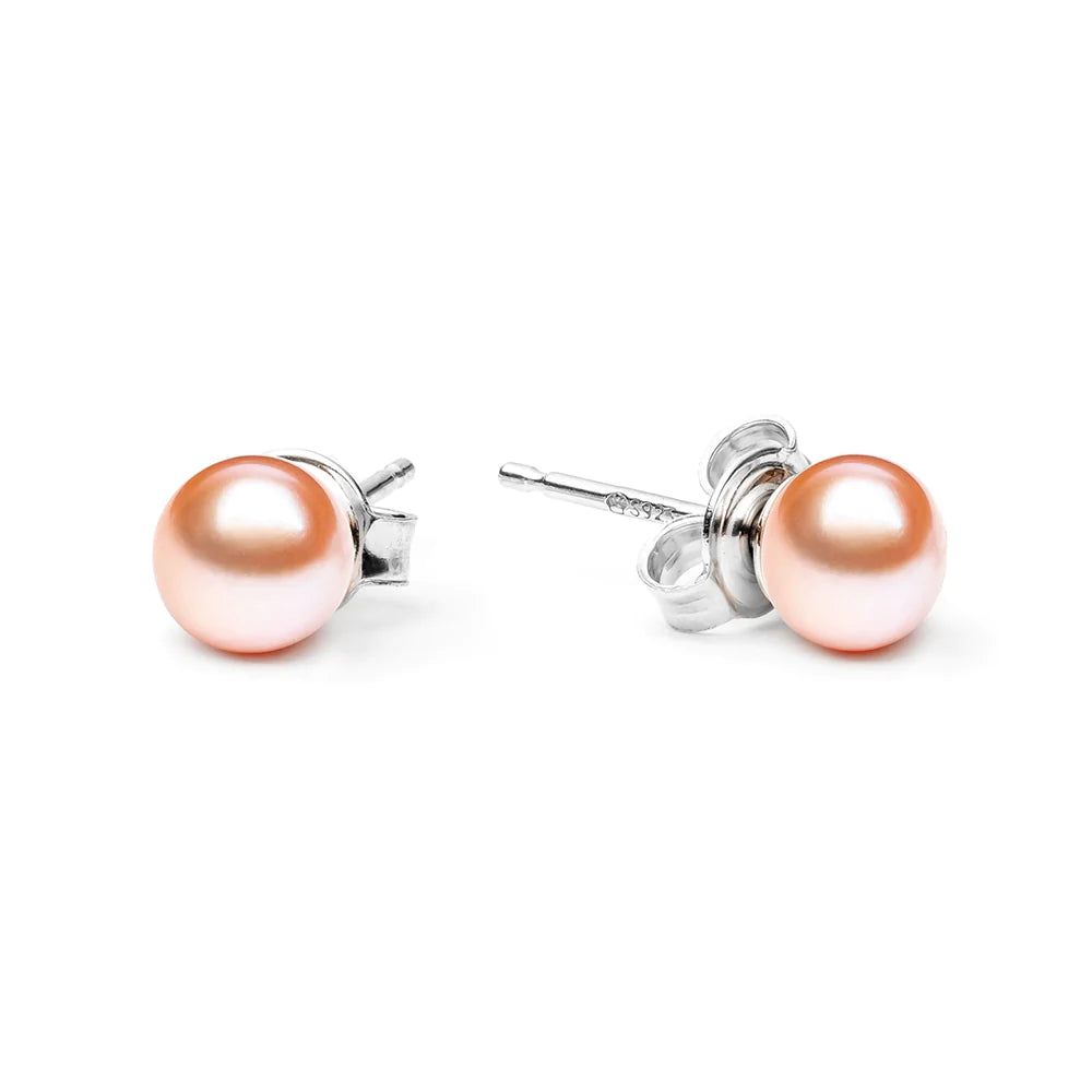 Pink Stud Earring