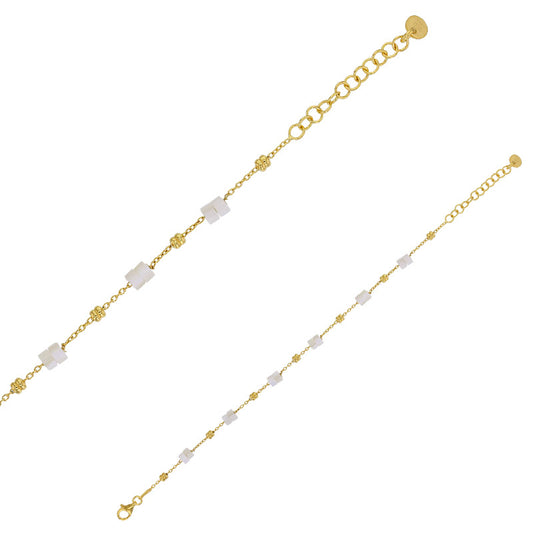 Bracelet With Mother Gold-Coloured 925