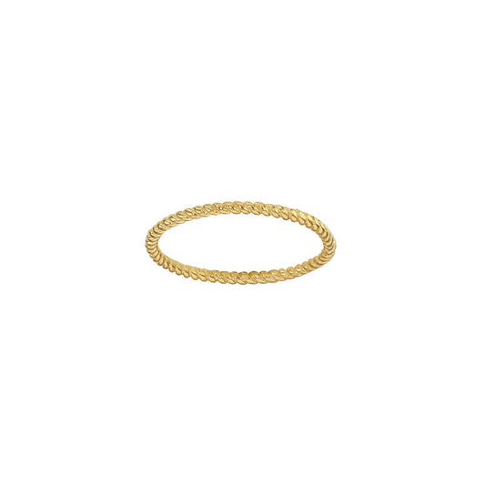 Fine gold-plated ring