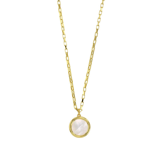 Gold-Coloured  MADRE PERLA Necklace