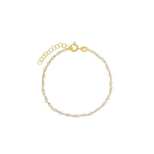 PERLAS LATINAS Gold  Pearl Bracelet